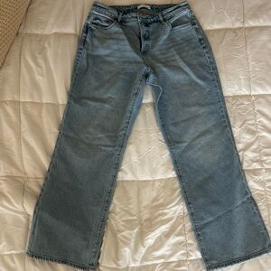 LOFT Light Blue Wide Leg Jeans
